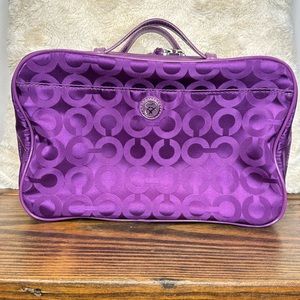 Coach Top Handle Cosmetic Case